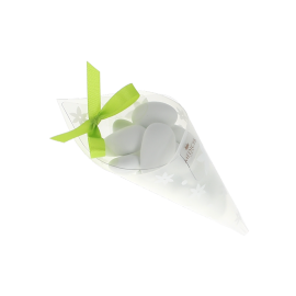 Custom box with simple ribbon (Rose pâle 513)